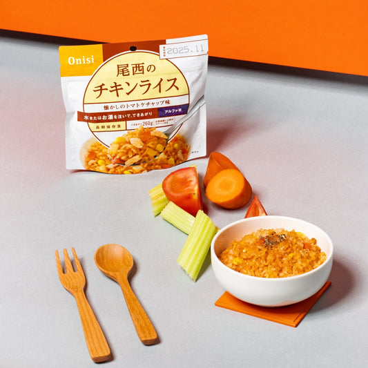 【日本非常食】尾西Alpha脫水飯 - 釘蓋 Best Before