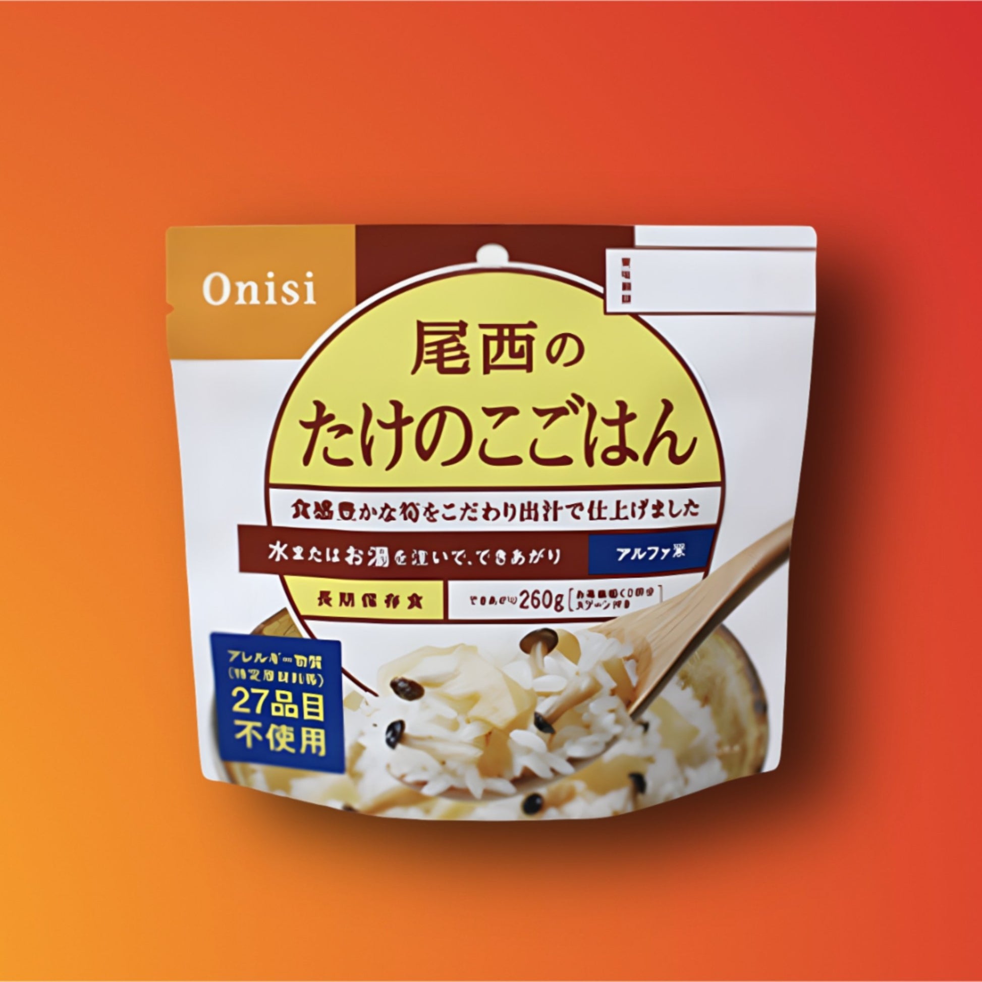 【日本非常食】尾西Alpha脫水飯 - 釘蓋 Best Before