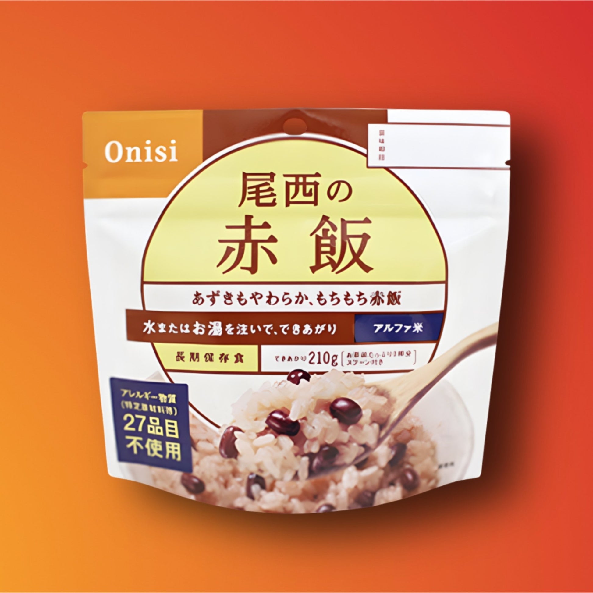 【日本非常食】尾西Alpha脫水飯 - 釘蓋 Best Before