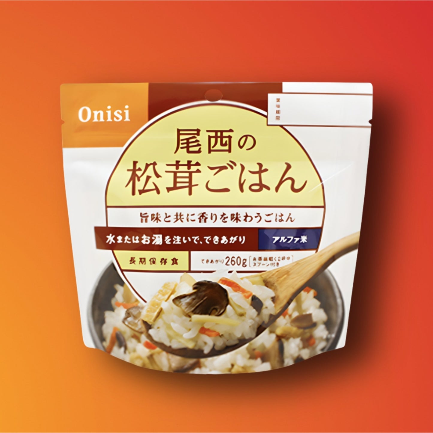【日本非常食】尾西Alpha脫水飯 - 釘蓋 Best Before