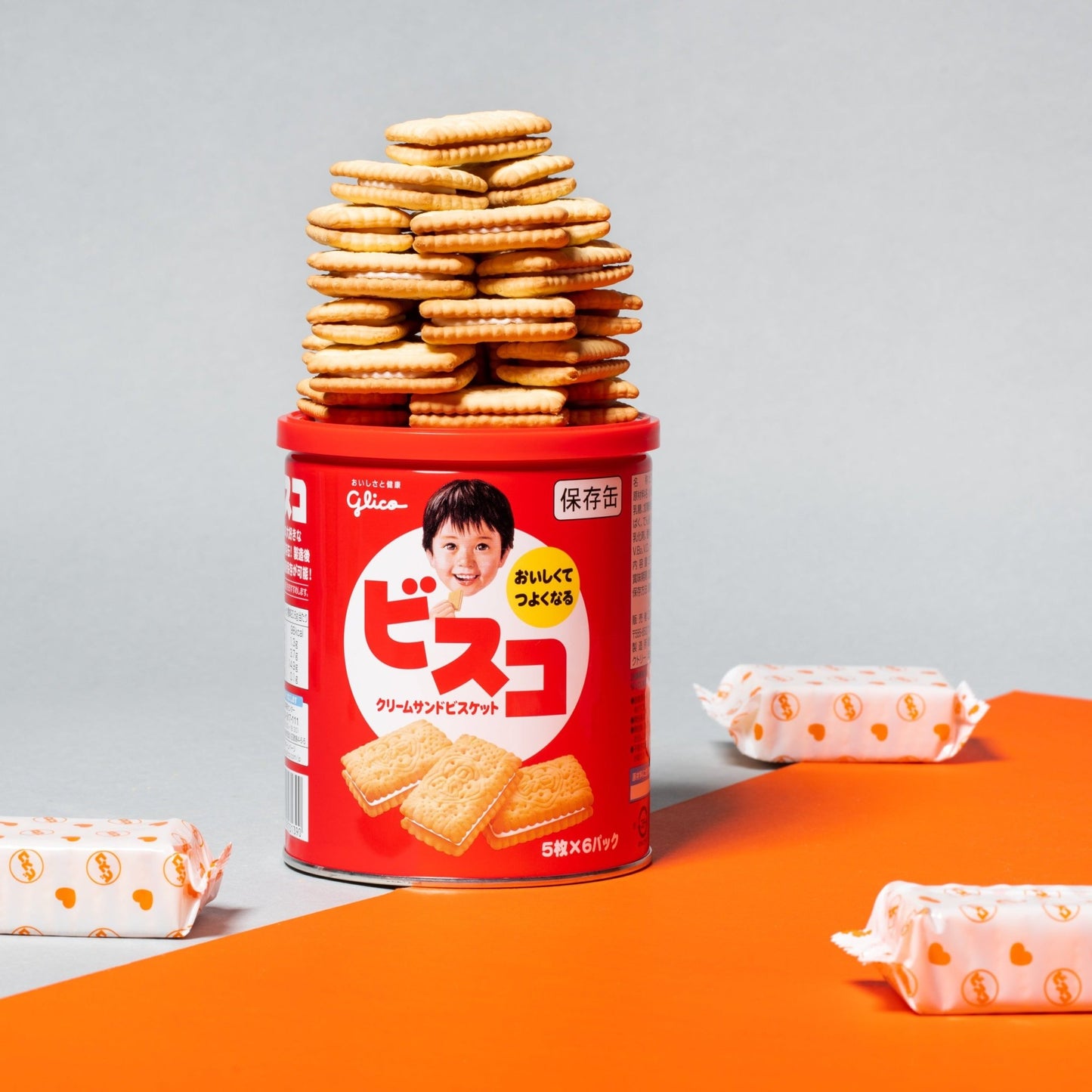 【日本非常食】固力果夾心餅防災罐裝 - 釘蓋 Best Before
