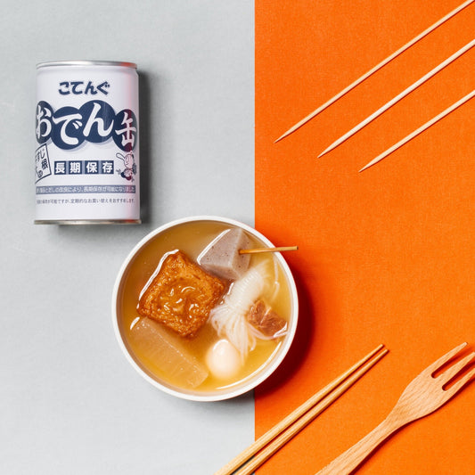 【日本非常食】天狗防災正宗關東煮罐頭 - 釘蓋 Best Before