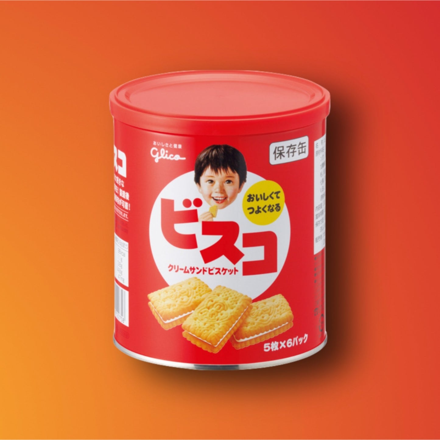 【日本非常食】固力果夾心餅防災罐裝 - 釘蓋 Best Before